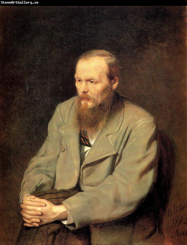 Perov, Vasily Portrait of the Writer Fyodor Dostoyevsky